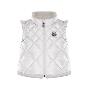 Moncler girl’s puffer vest, Size 18M